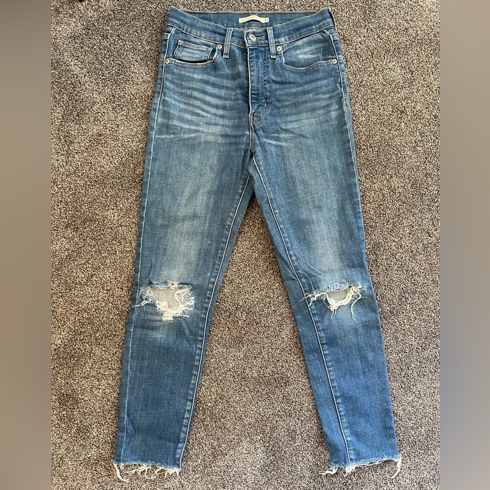 Levis Mile High Skinny Jeans